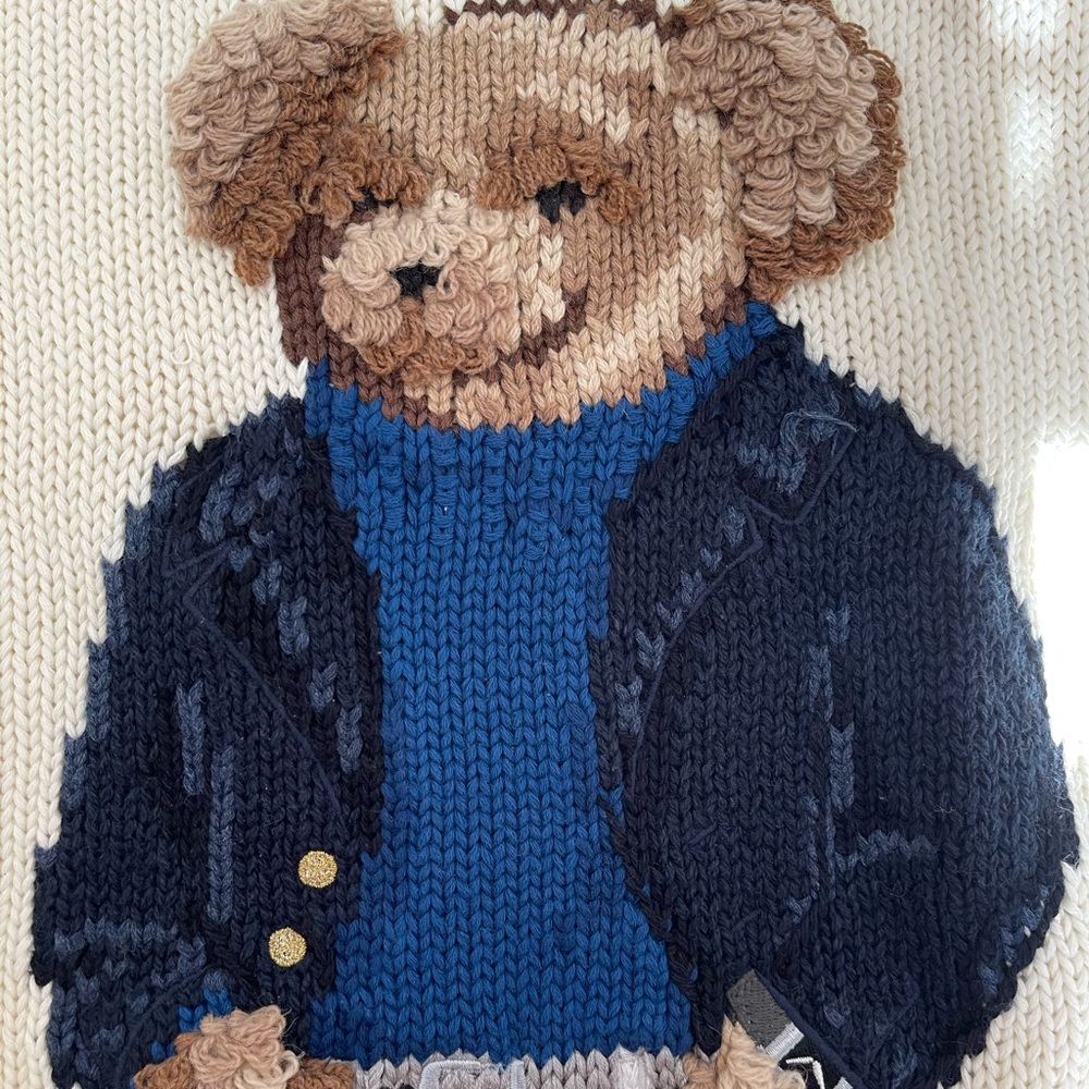 Polo Ralph Lauren ivory cream jumper